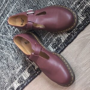 Dr. Martens Polley Mary Jane Leather Shoe (W Size 11)